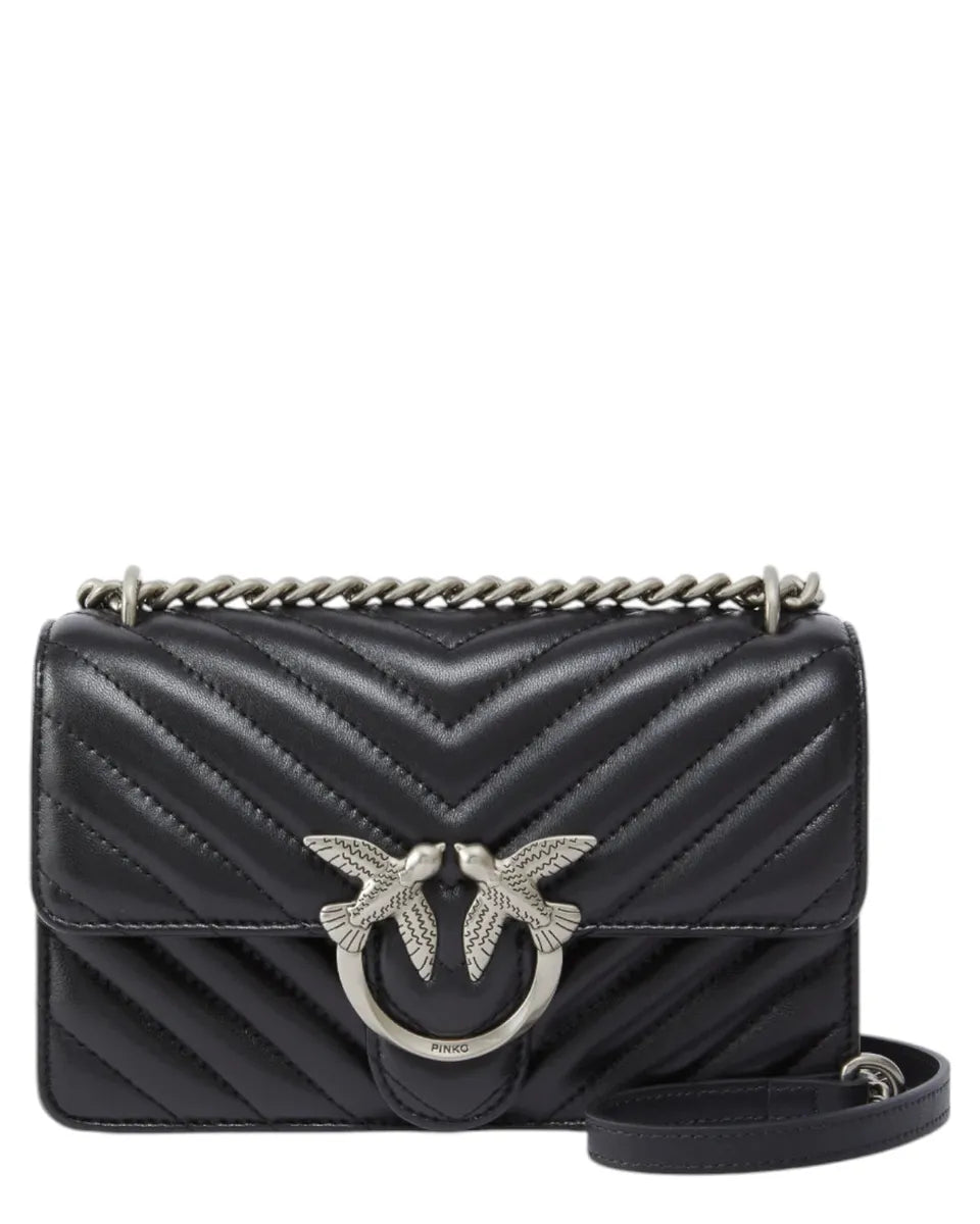 Mini love bag one chevron-Borse a spalla-Pinko-Vittorio Citro Boutique