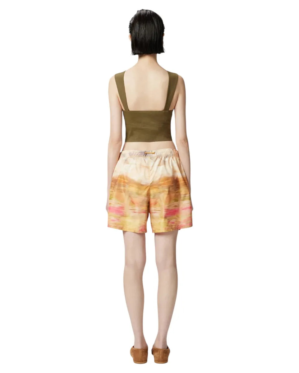 Crop Top in Lino Stretch-Pinko-Top-Vittorio Citro Boutique