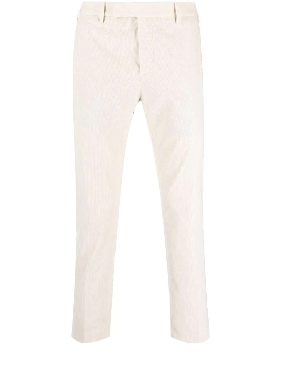 Pantaloni dieci in velluto-Pt Torino-Pantaloni-Vittorio Citro Boutique