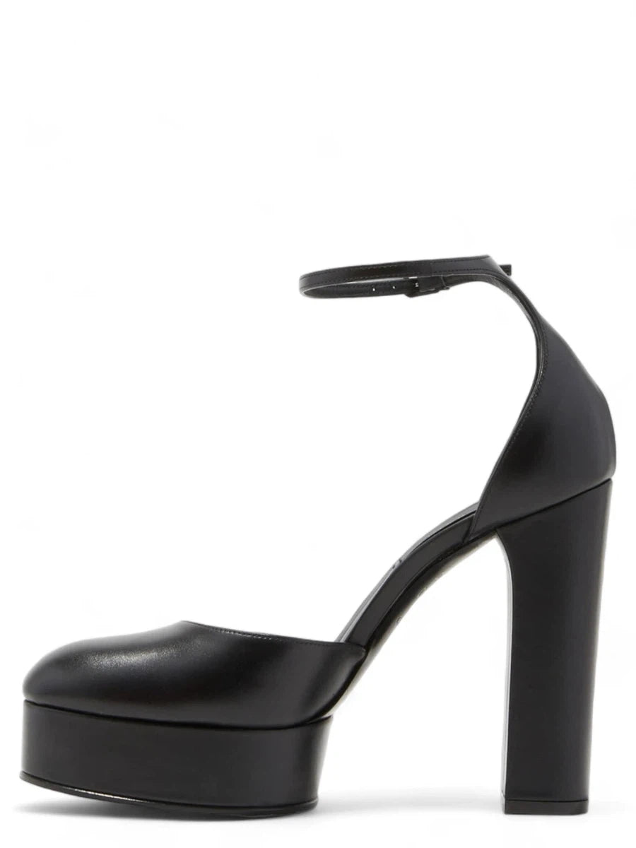 Plateau Betty Casadei in Pelle-Scarpe con tacco-Casadei-Vittorio Citro Boutique