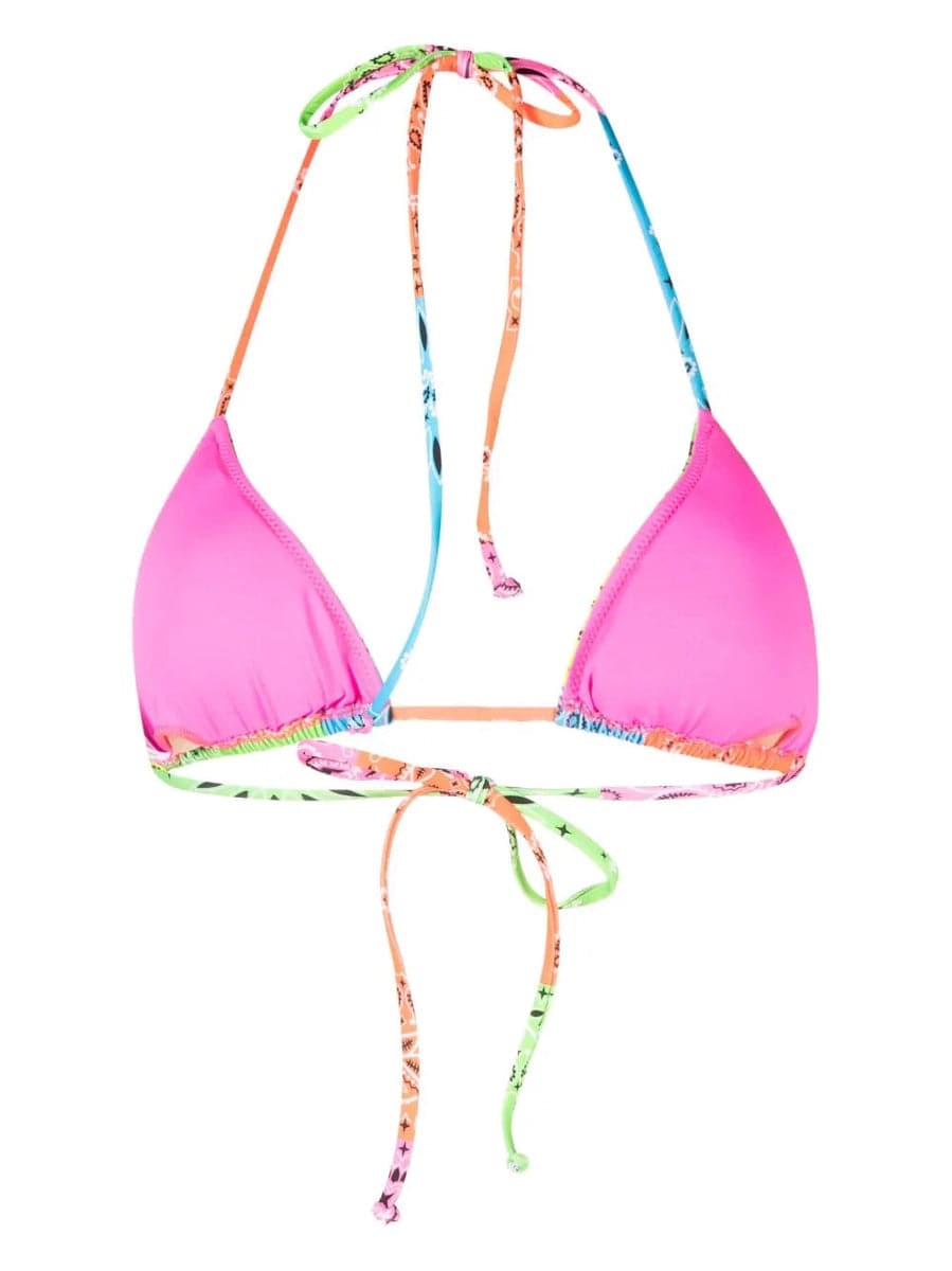 top bikini con stampa bandana-Costumi da bagno-Mc2 Saint Barth-Vittorio Citro Boutique