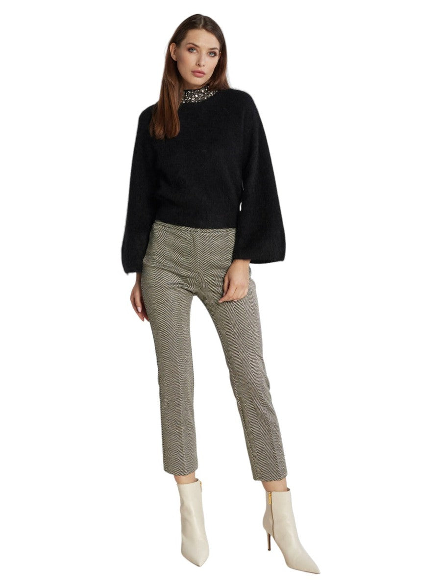 Pullover ricamo Kimon-Liu-Jo-Maglieria-Vittorio Citro Boutique