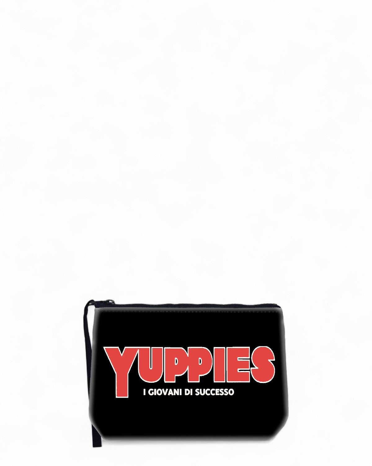 Pochette Aline con stampa logo YUPPIES e zip-Mc2 Saint Barth-Pochette-Vittorio Citro Boutique