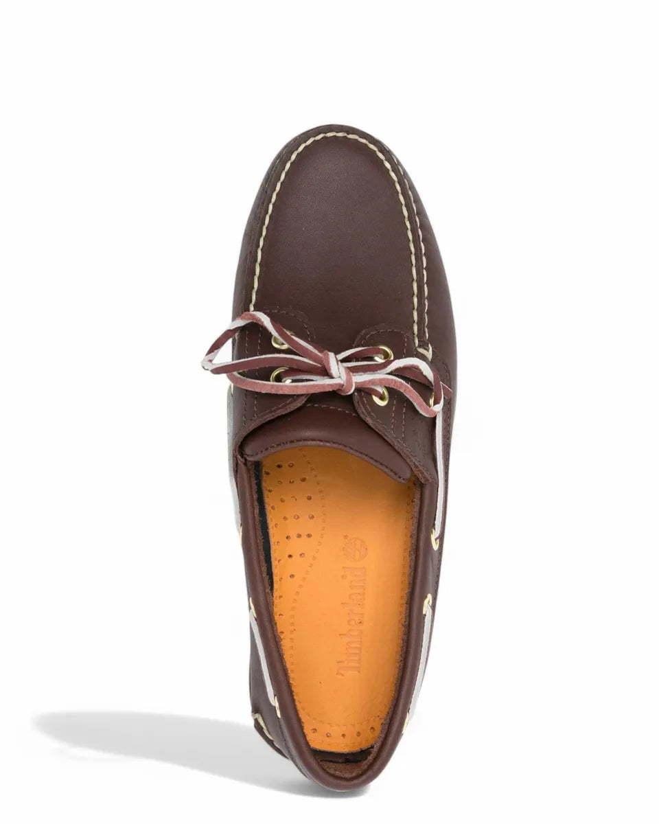 Scarpe da Barca in Pelle Marrone-TIMBERLAND-Mocassini-Vittorio Citro Boutique