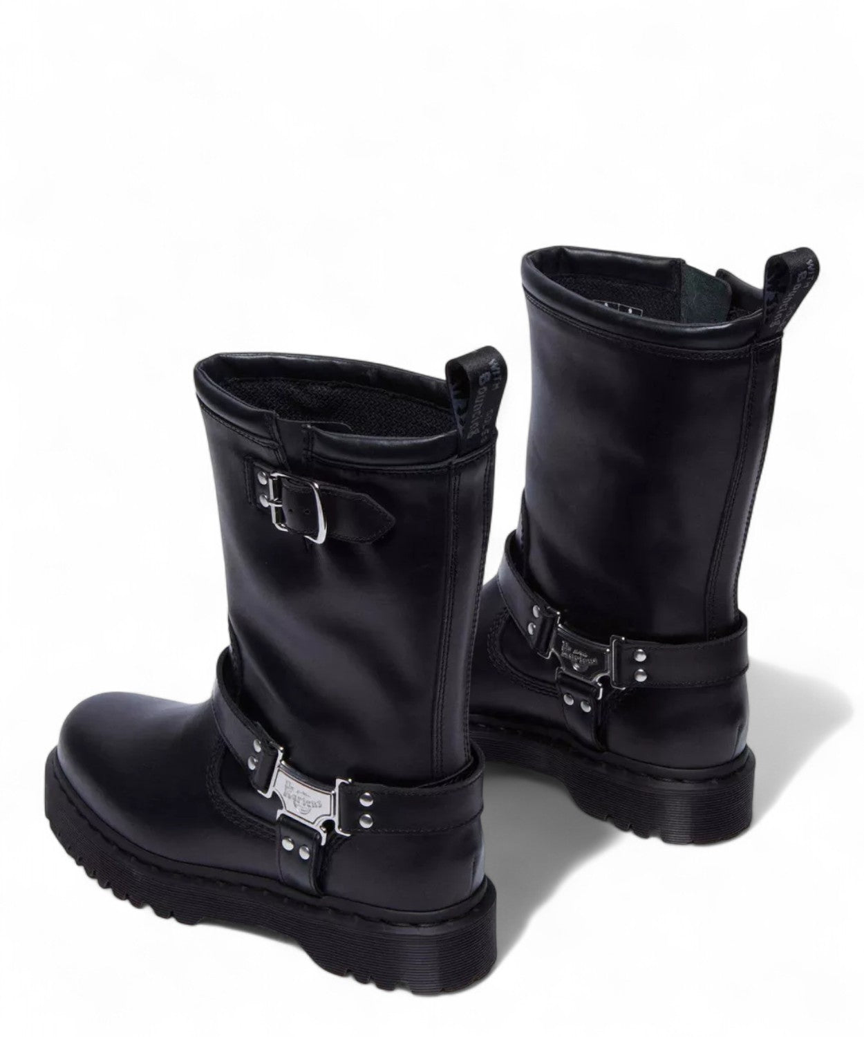Stivali Biker Anistone Hi in Pelle Wanama-Dr. Martens-Stivali-Vittorio Citro Boutique