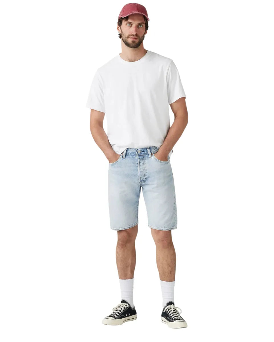 Shorts 501® Original in Denim Leggero – Light Blu-LEVI'S-Shorts-Vittorio Citro Boutique