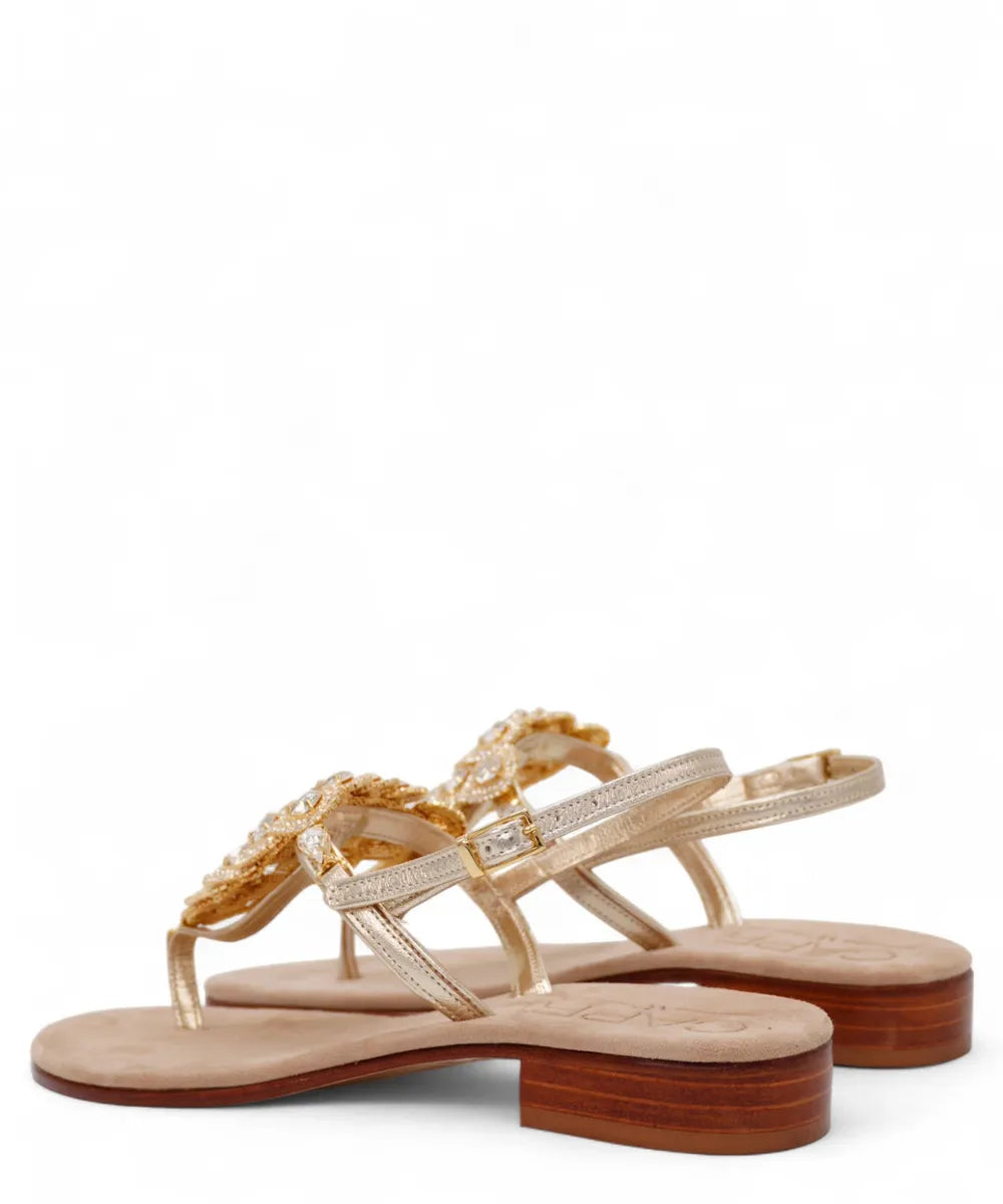 Sandalo Infradito Capri Ventaglio-Capri Vittorio Citro-Sandali-Vittorio Citro Boutique