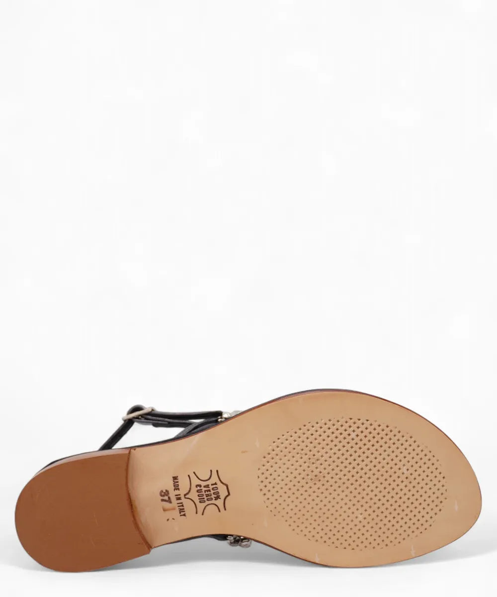 Sandalo Infradito Gioiello milleluci-Capri Vittorio Citro-Sandali-Vittorio Citro Boutique