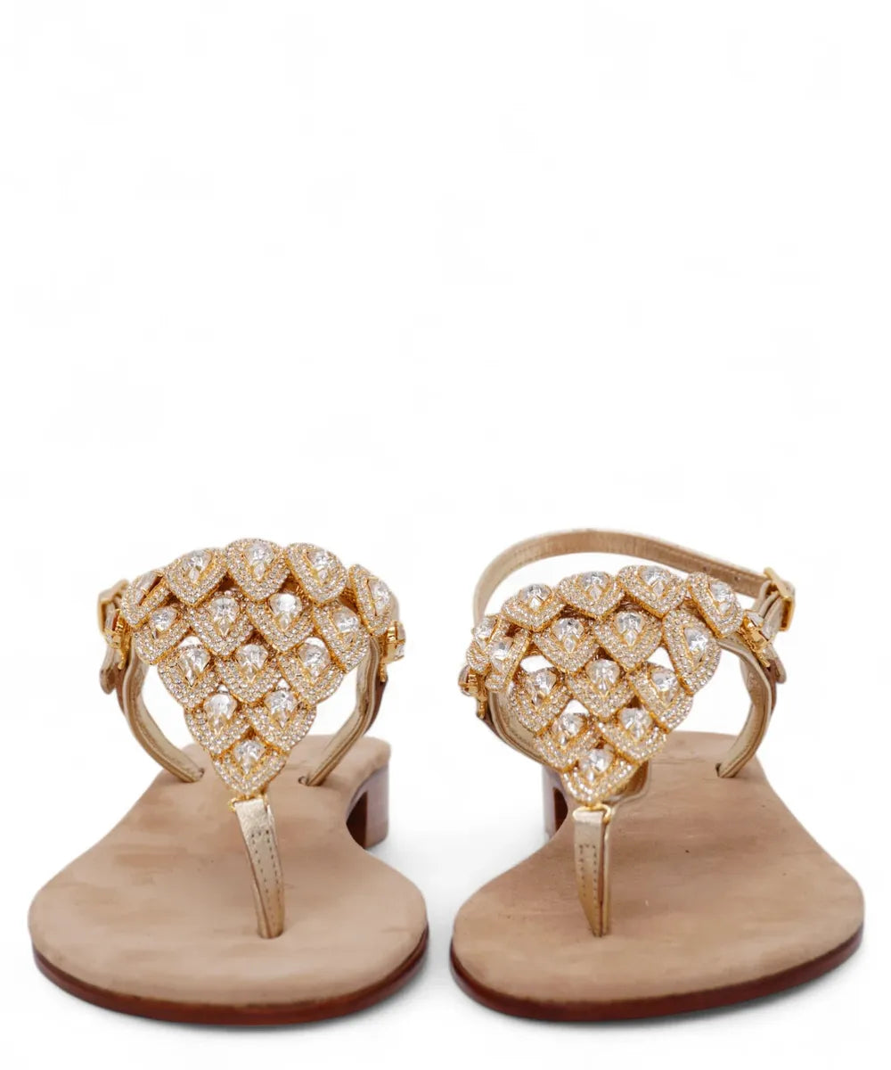 Sandalo Infradito Capri Ventaglio-Capri Vittorio Citro-Sandali-Vittorio Citro Boutique