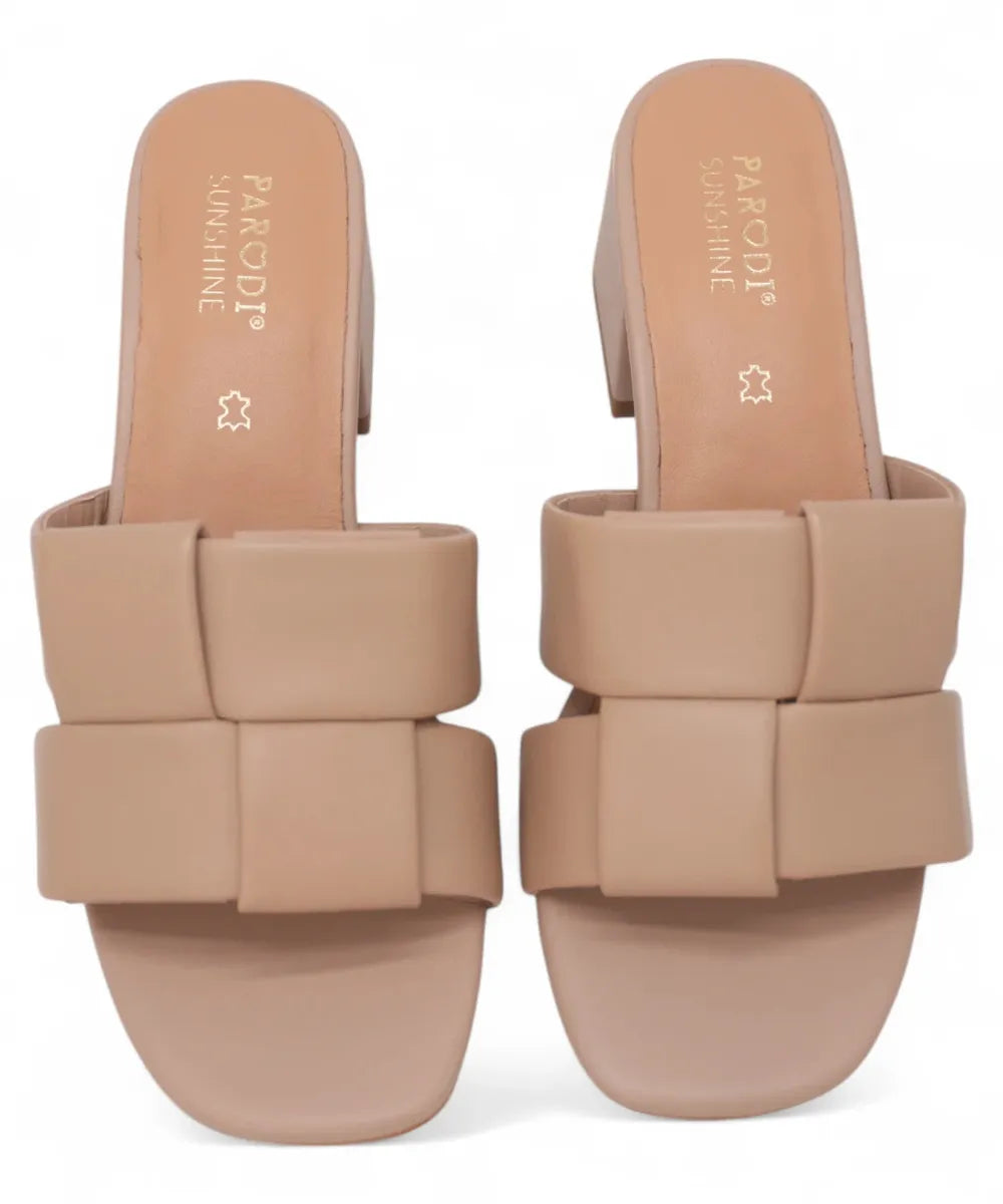 Sandali Scalzati in Pelle-Parodi Shoes-Sandali-Vittorio Citro Boutique