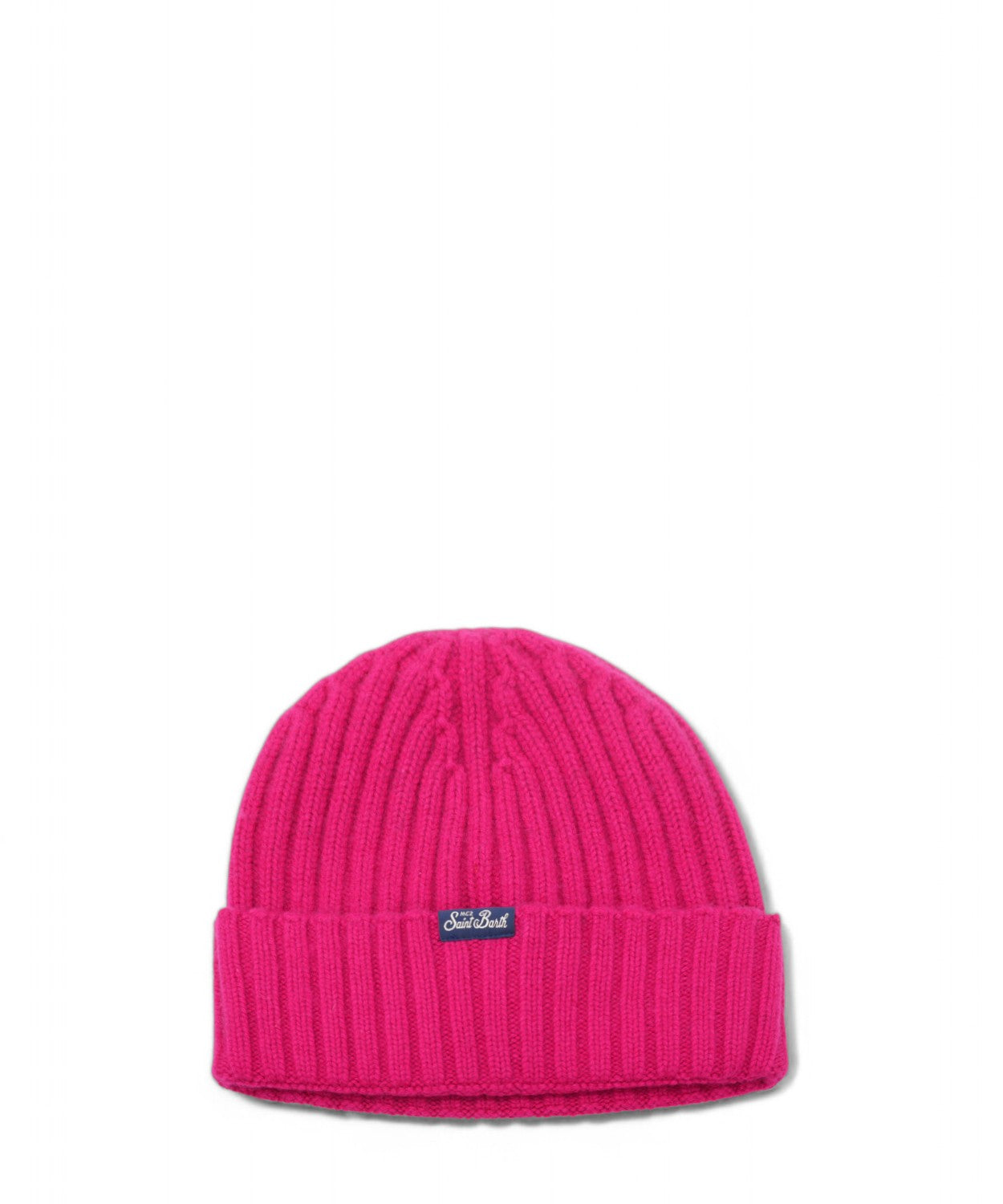 Berretto Wengen in misto cashmere con ricamo "Favolosa"-Mc2 Saint Barth-Cappelli-Vittorio Citro Boutique
