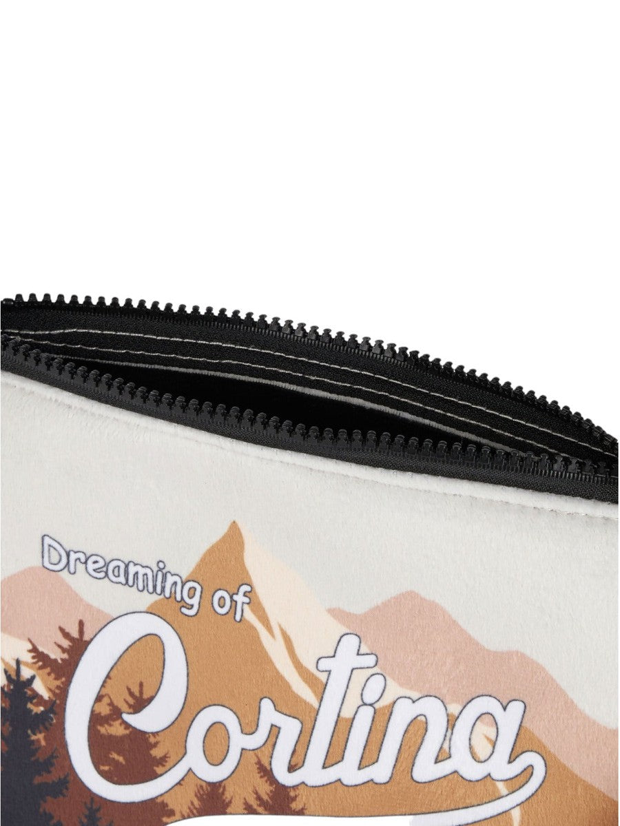 Pochette Aline in lana stampa Cortina-Mc2 Saint Barth-Pochette-Vittorio Citro Boutique