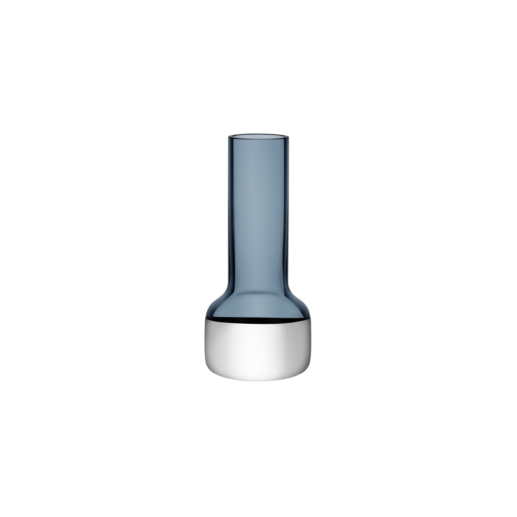 Contour Budvase Steel Blue-NUDE EU-Vasi-Vittorio Citro Boutique