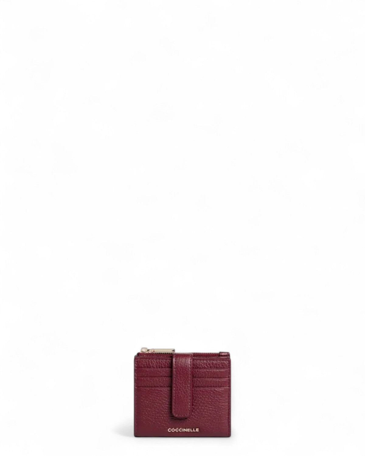 Portacarte Metallic Soft Small con Bottone e RFID-Coccinelle-Portafogli-Vittorio Citro Boutique