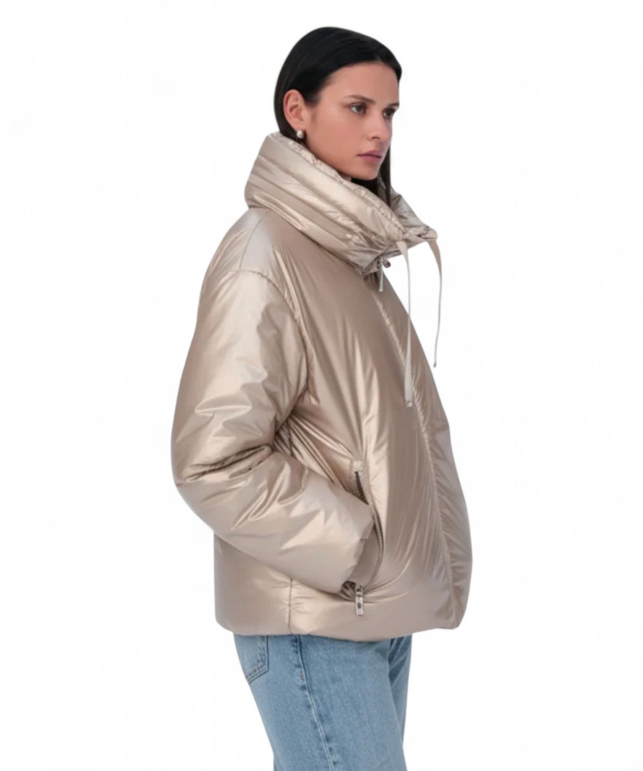 Piumino Freedomday FD W088 in Nylon Lucido-Freedomday-Piumini-Vittorio Citro Boutique