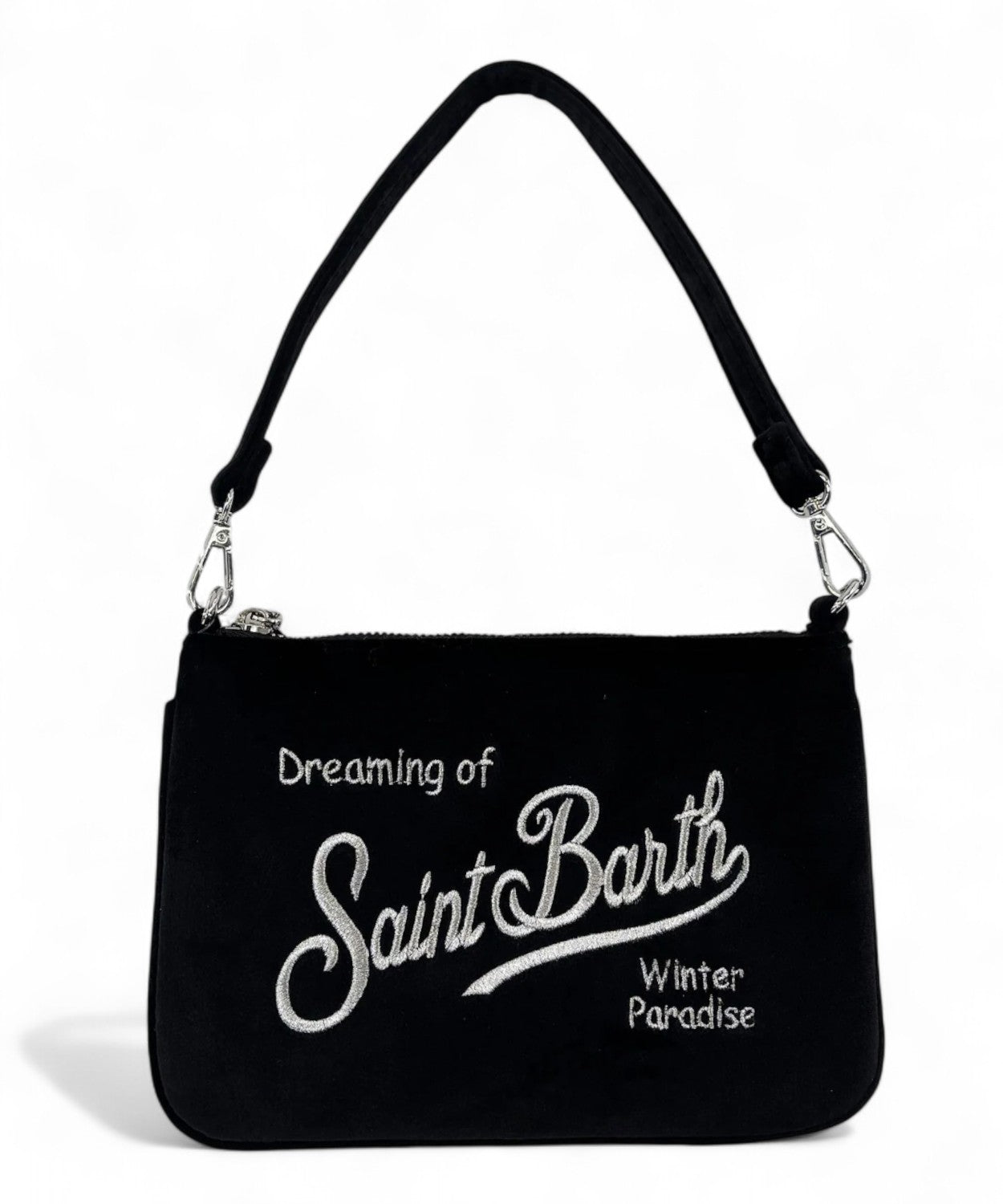Borsa a spalla Parisienne Mini Velvet MC2 Saint Barth-Borse a spalla-Mc2 Saint Barth-Vittorio Citro Boutique