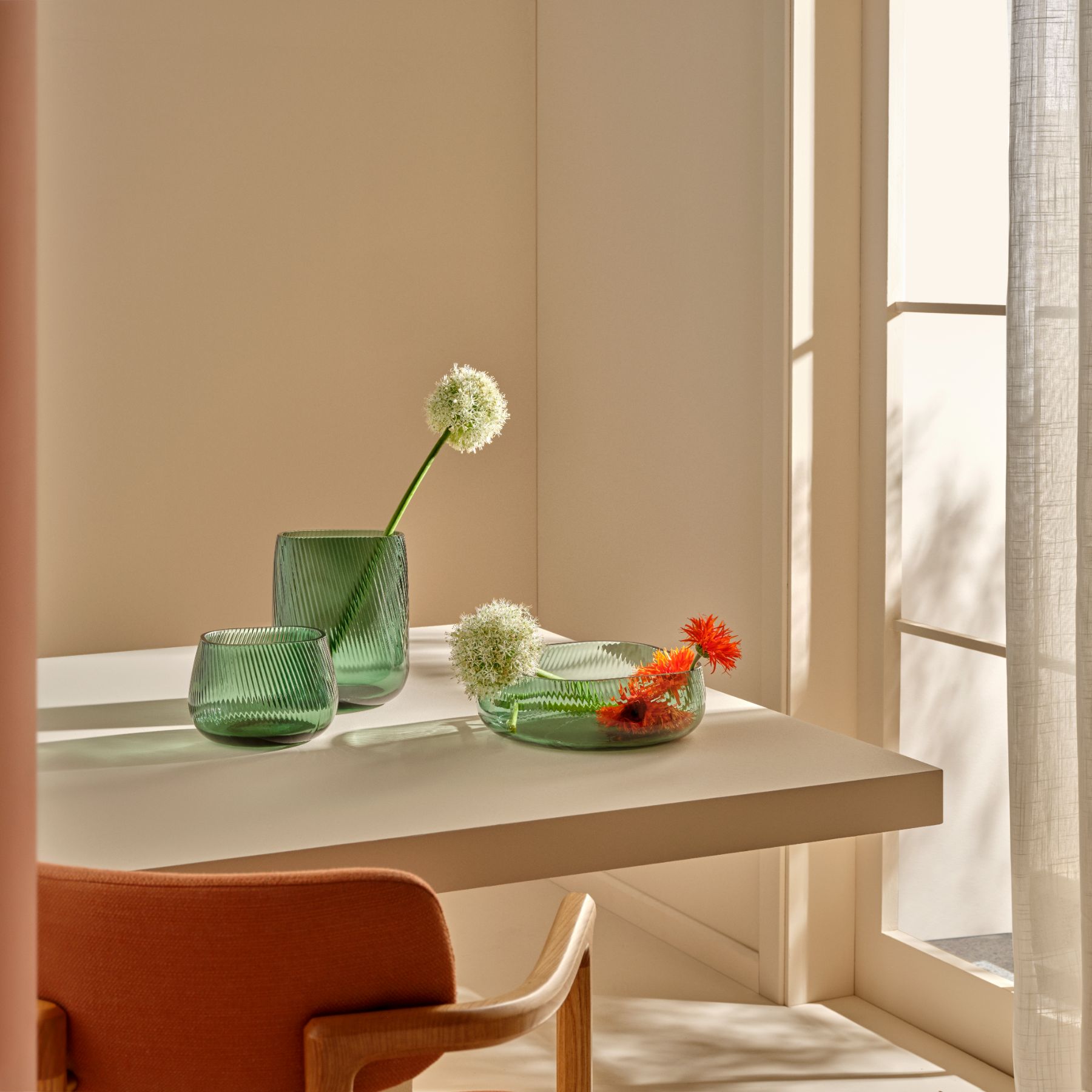 Opti Vase Medium-NUDE EU-Vasi-Vittorio Citro Boutique