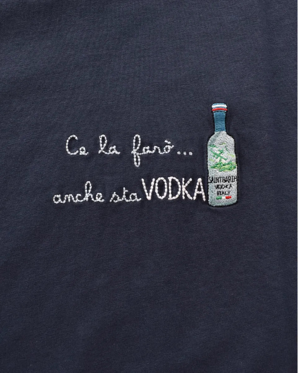 T-Shirt "Ce la farò... anche sta Vodka"-Mc2 Saint Barth-T-shirt-Vittorio Citro Boutique