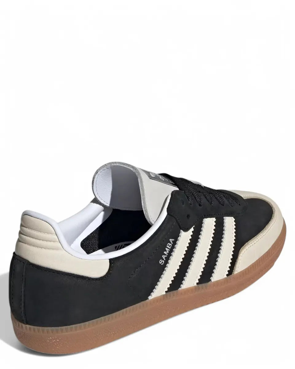 Adidas Samba OG W - Sneaker Iconiche in Core Black/Wonder White-Adidas Originals-Sneakers-Vittorio Citro Boutique