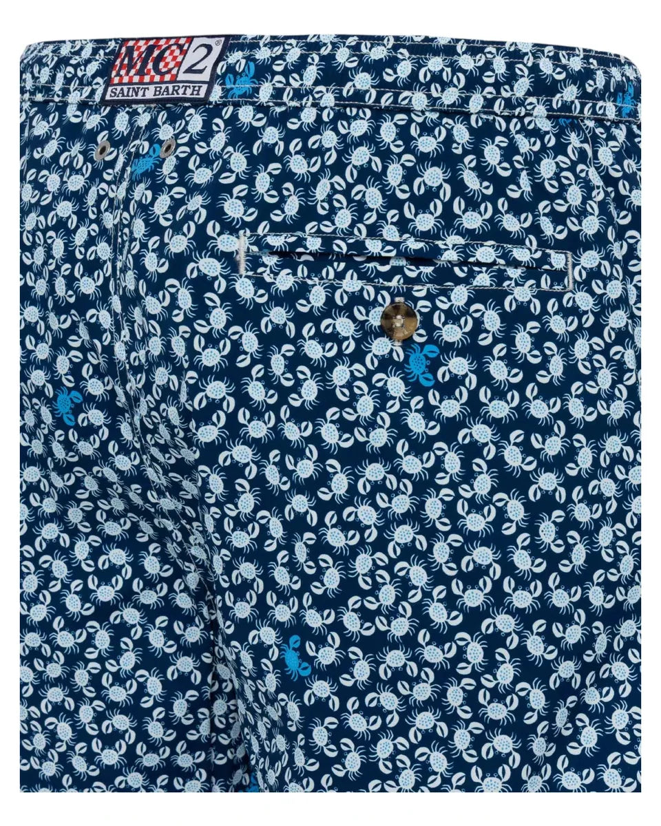 Costume Comfort Light Granchi Blu-Mc2 Saint Barth-Costumi da bagno-Vittorio Citro Boutique