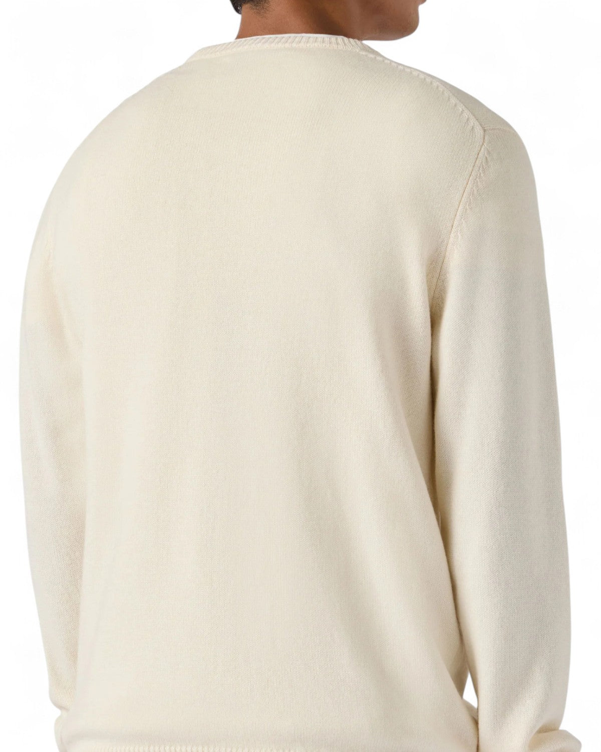 Maglione Heron in misto cashmere con jacquard Zio Paperone-Mc2 Saint Barth-Maglieria-Vittorio Citro Boutique