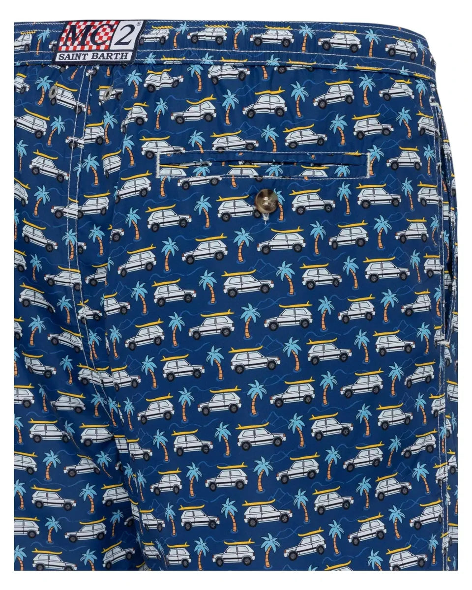 Costume Lighting Panda FIAT Edition Blu-Mc2 Saint Barth-Costumi da bagno-Vittorio Citro Boutique