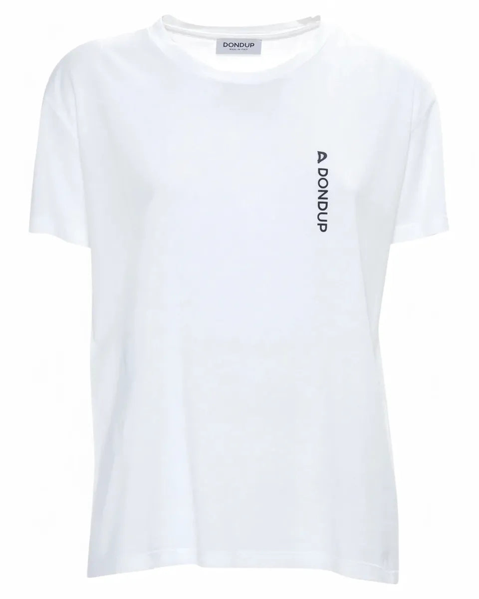 T-shirt Girocollo Regular in Jersey-Dondup-T-shirt-Vittorio Citro Boutique