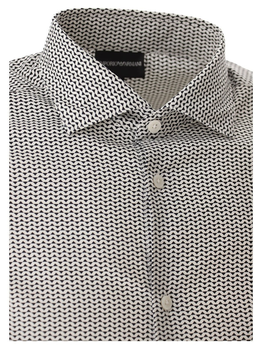 Camicia fantasia onde-Emporio Armani-Camicie-Vittorio Citro Boutique