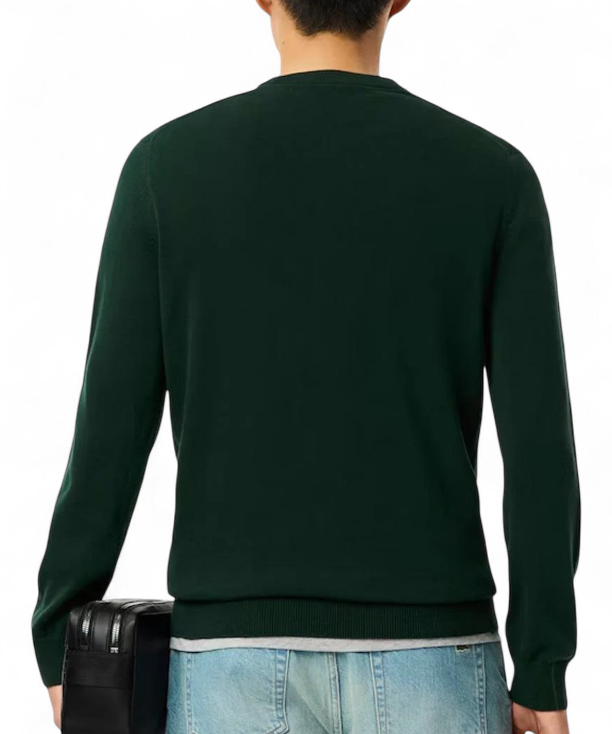 Maglione girocollo in misto lana-LACOSTE-Maglieria-Vittorio Citro Boutique