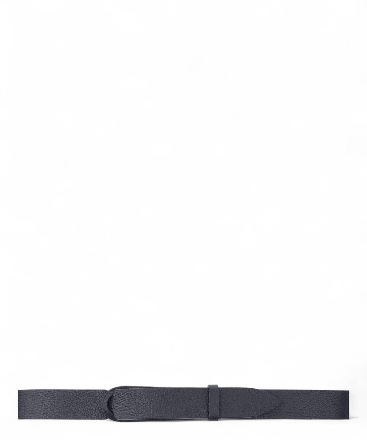 Cintura Nobuckle Micron in Pelle Martellata Senza Fibbia-Orciani-Cinture-Vittorio Citro Boutique