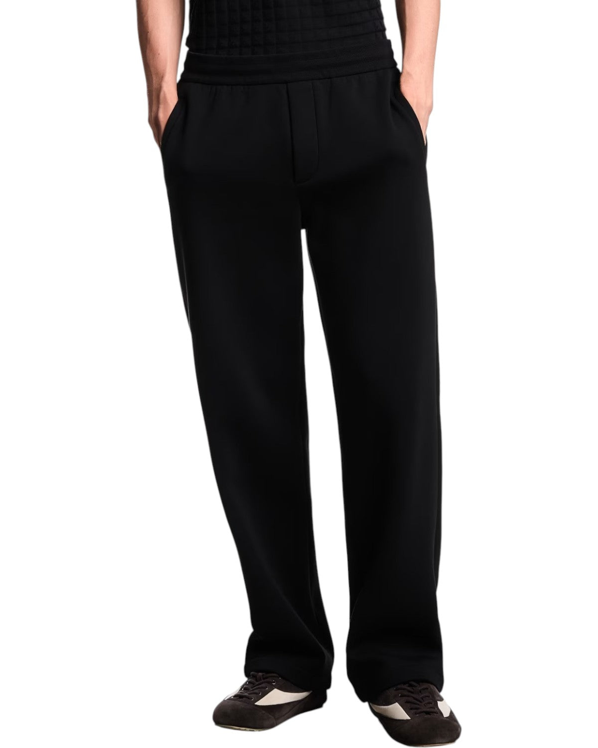 Pantaloni Jogger in Jersey ACC-Emporio Armani-Pantaloni-Vittorio Citro Boutique