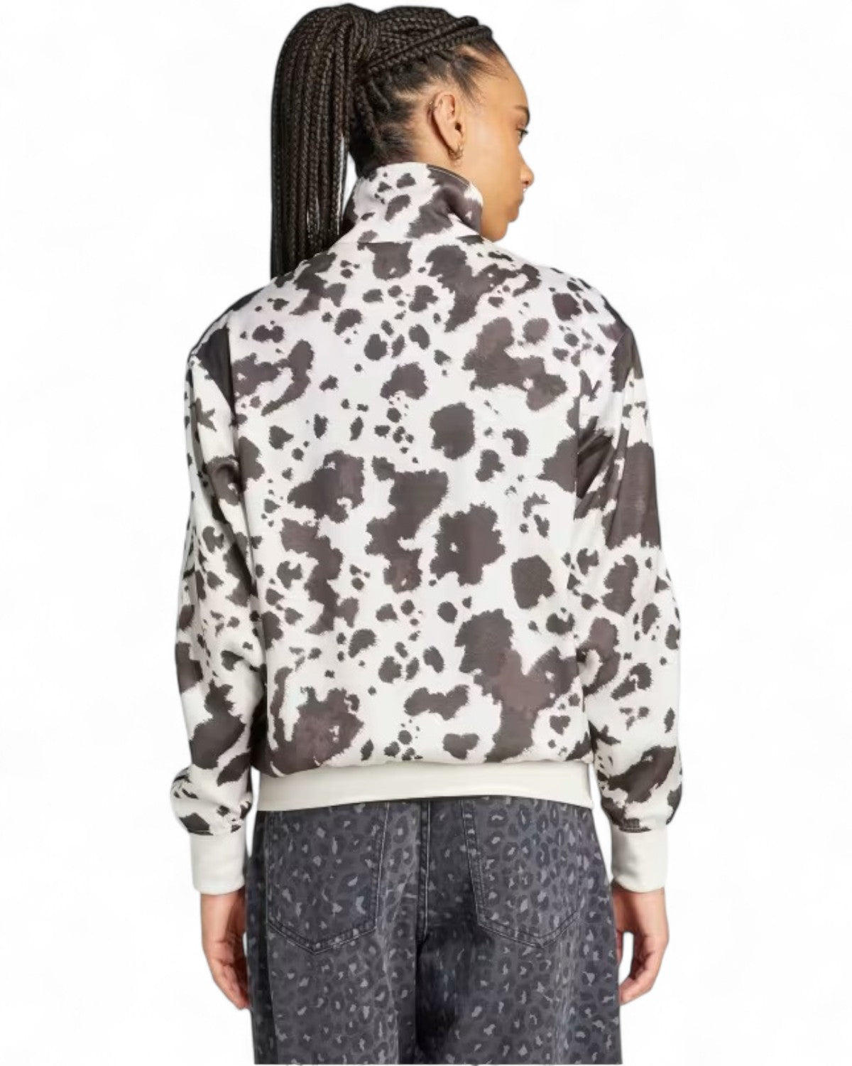 Track Top Muccata in Raso con Zip-Adidas Originals-Felpe-Vittorio Citro Boutique