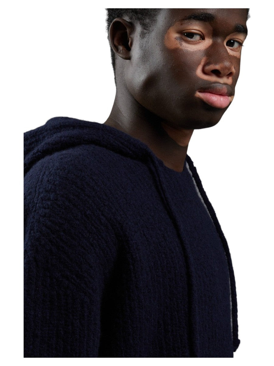 Maglia con Cappuccio Monotone-Lardini-Maglieria-Vittorio Citro Boutique