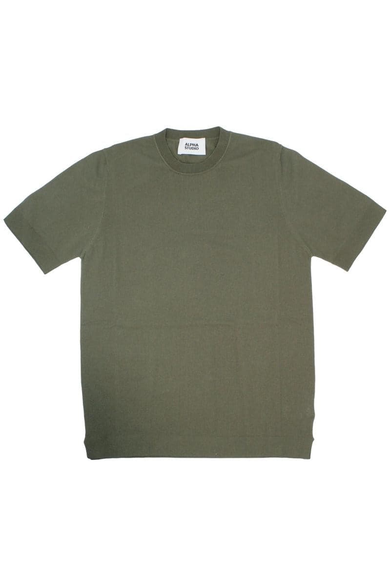 T-shirt in cotone tecnico-T-shirt-Alpha Studio-Vittorio Citro Boutique