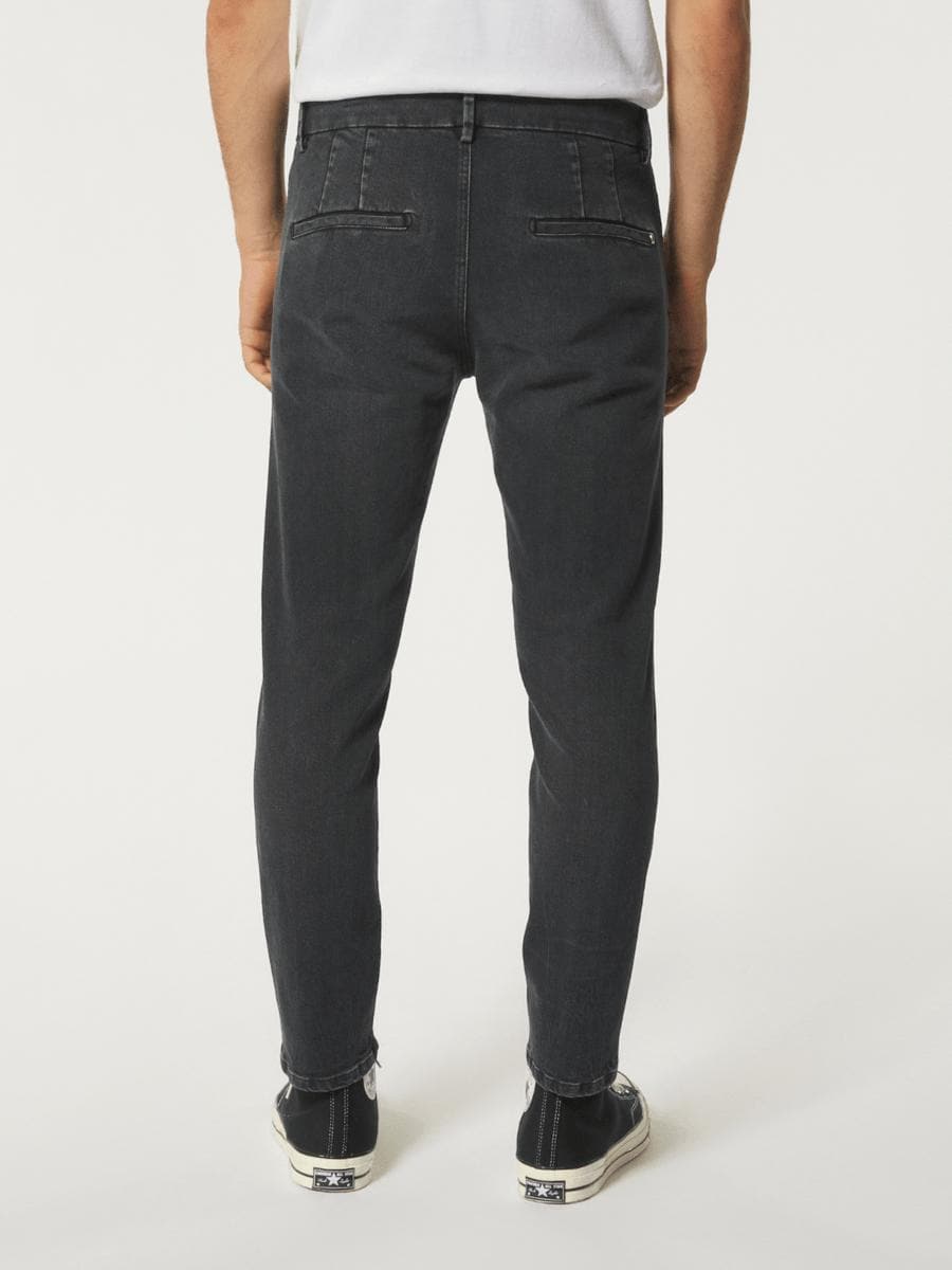 Pantaloni pablo regular in denim stretch - Vittorio Citro Boutique