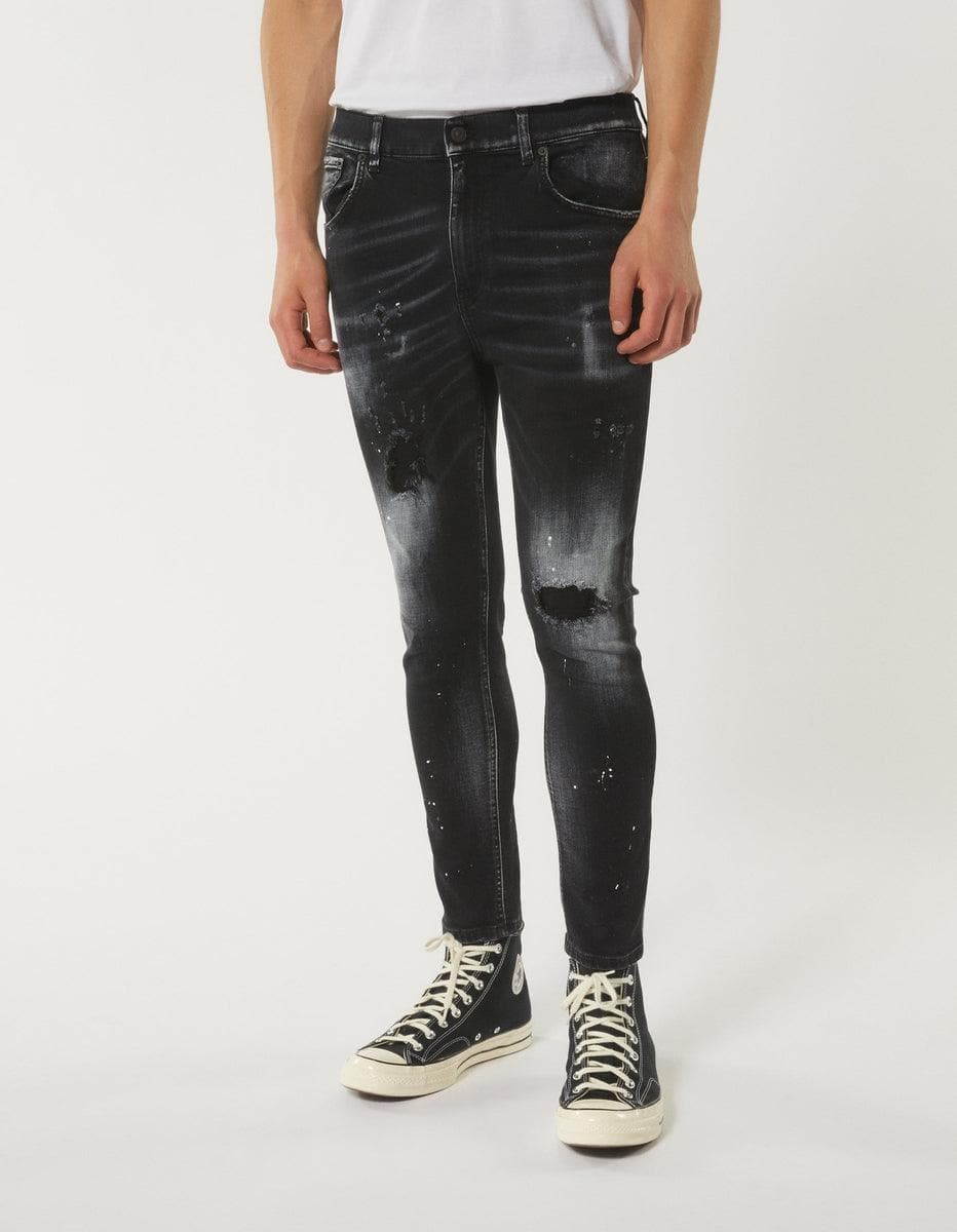 Jeans Alex super skinny in denim stretch - Vittorio Citro Boutique