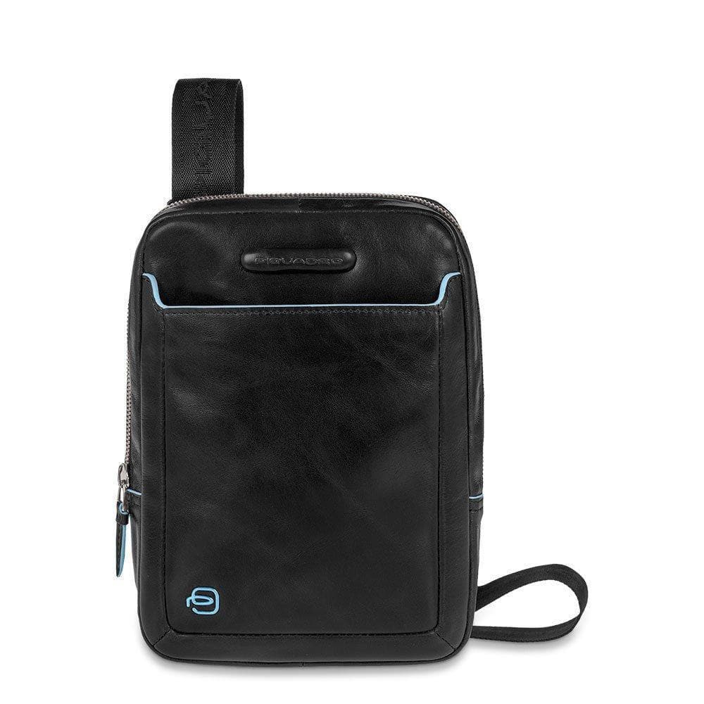 PIQUADRO - Borsello organizzato porta ipad® mini blue square - Vittorio Citro Boutique