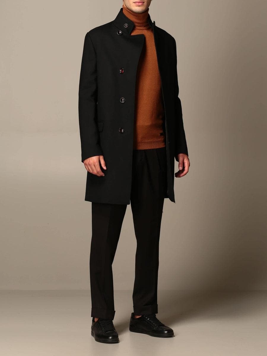 ALESSANDRO DELL'ACQUA - Cappotto classico misto lana - Vittorio Citro Boutique