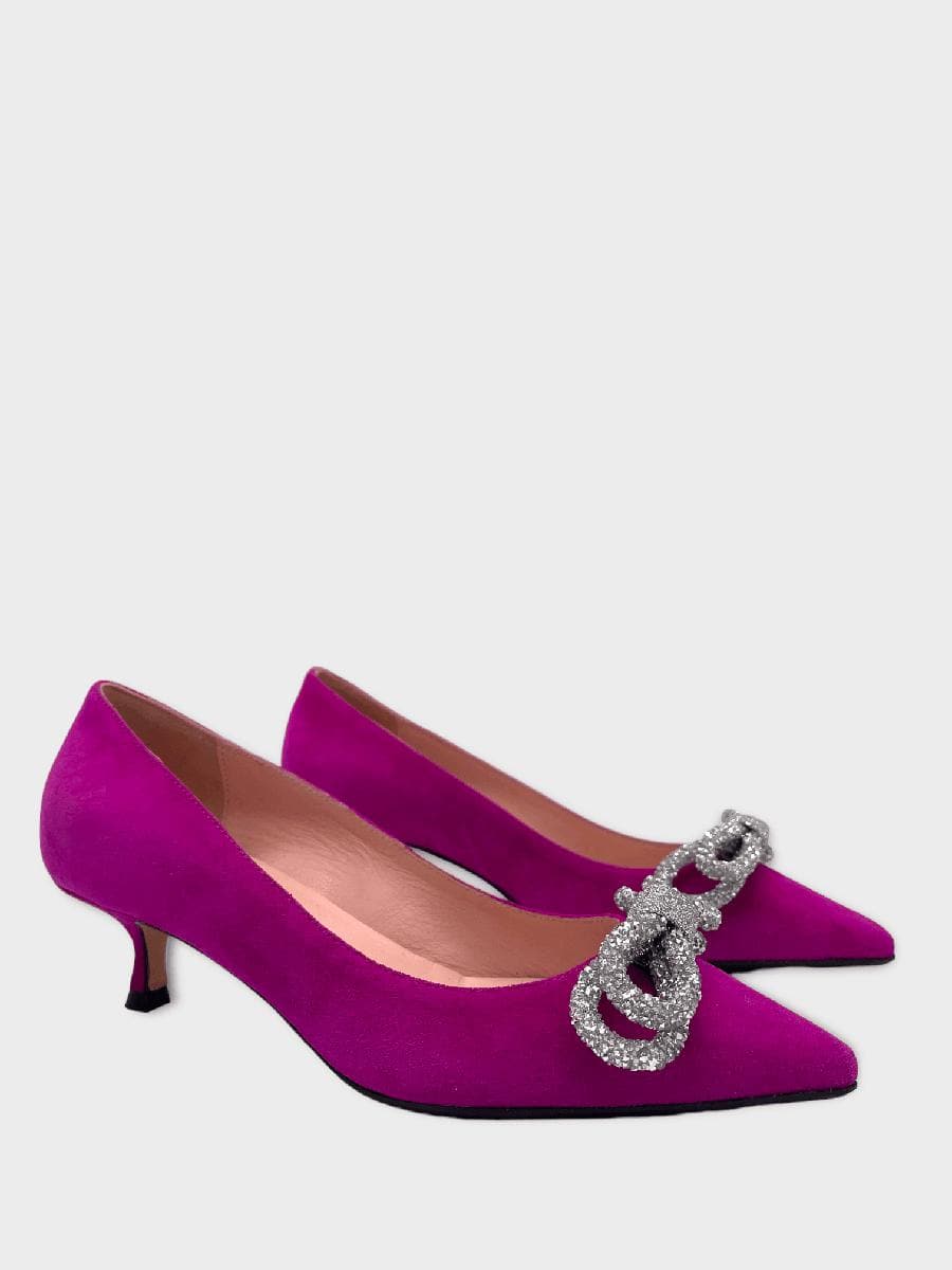 ANNA F. - Décolleté in camoscio - Vittorio Citro Boutique