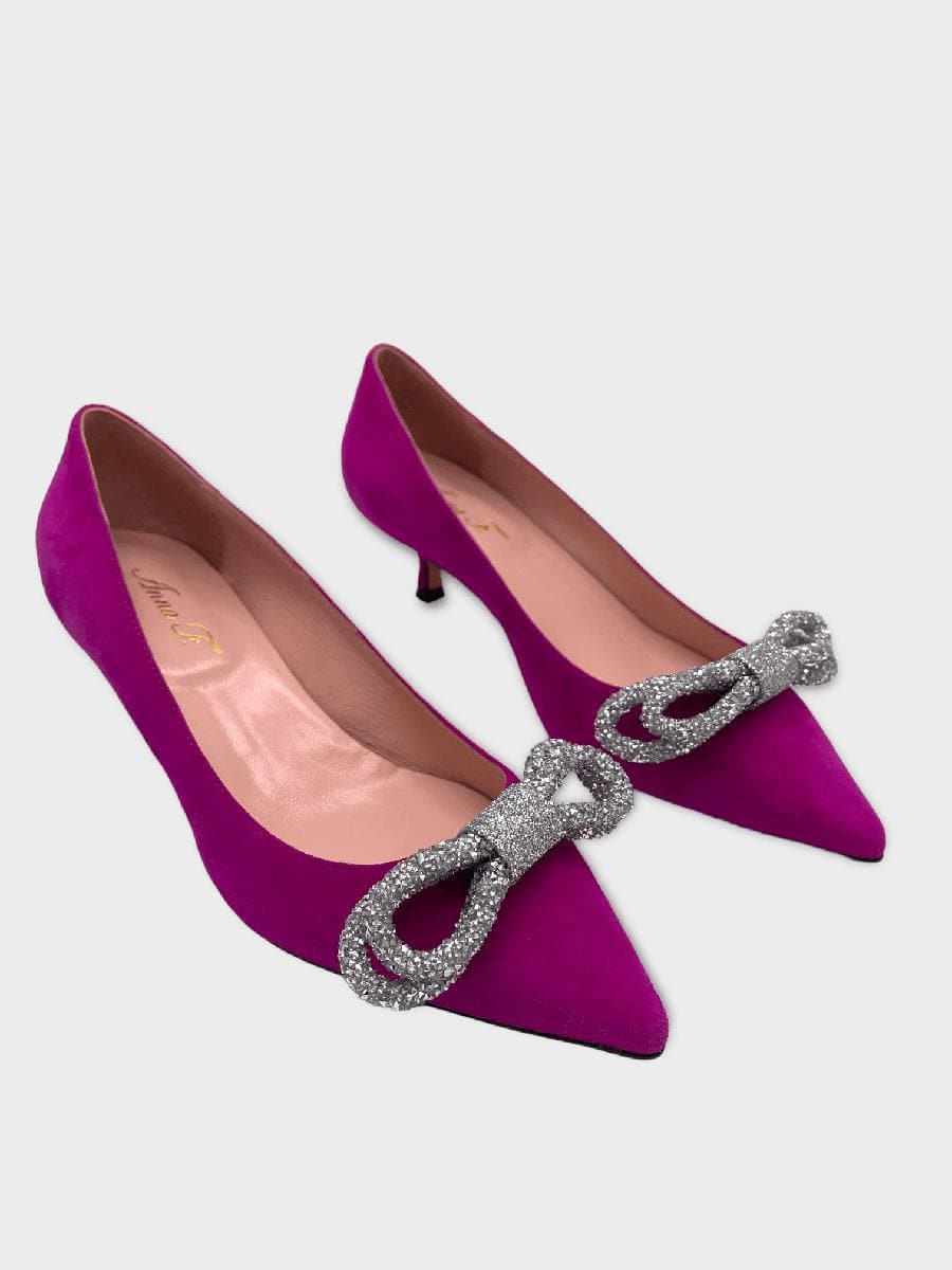 ANNA F. - Décolleté in camoscio - Vittorio Citro Boutique