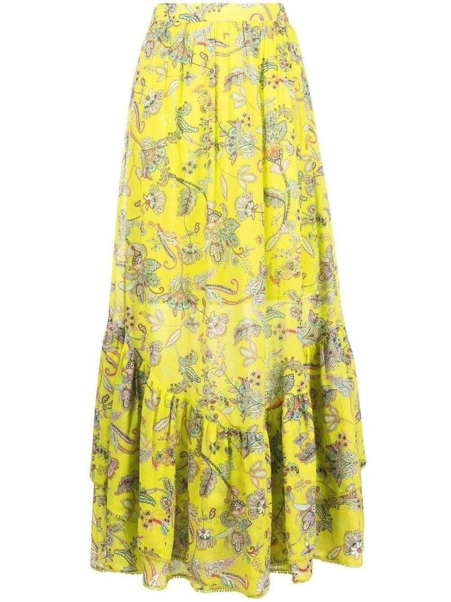 TWINSET - Gonna in cotone stampa floreale - Vittorio Citro Boutique