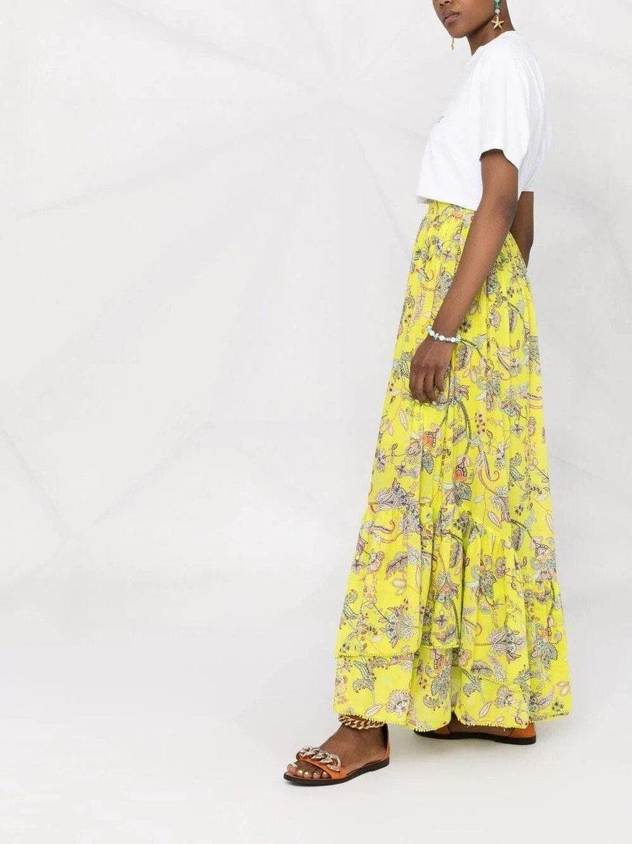 TWINSET - Gonna in cotone stampa floreale - Vittorio Citro Boutique