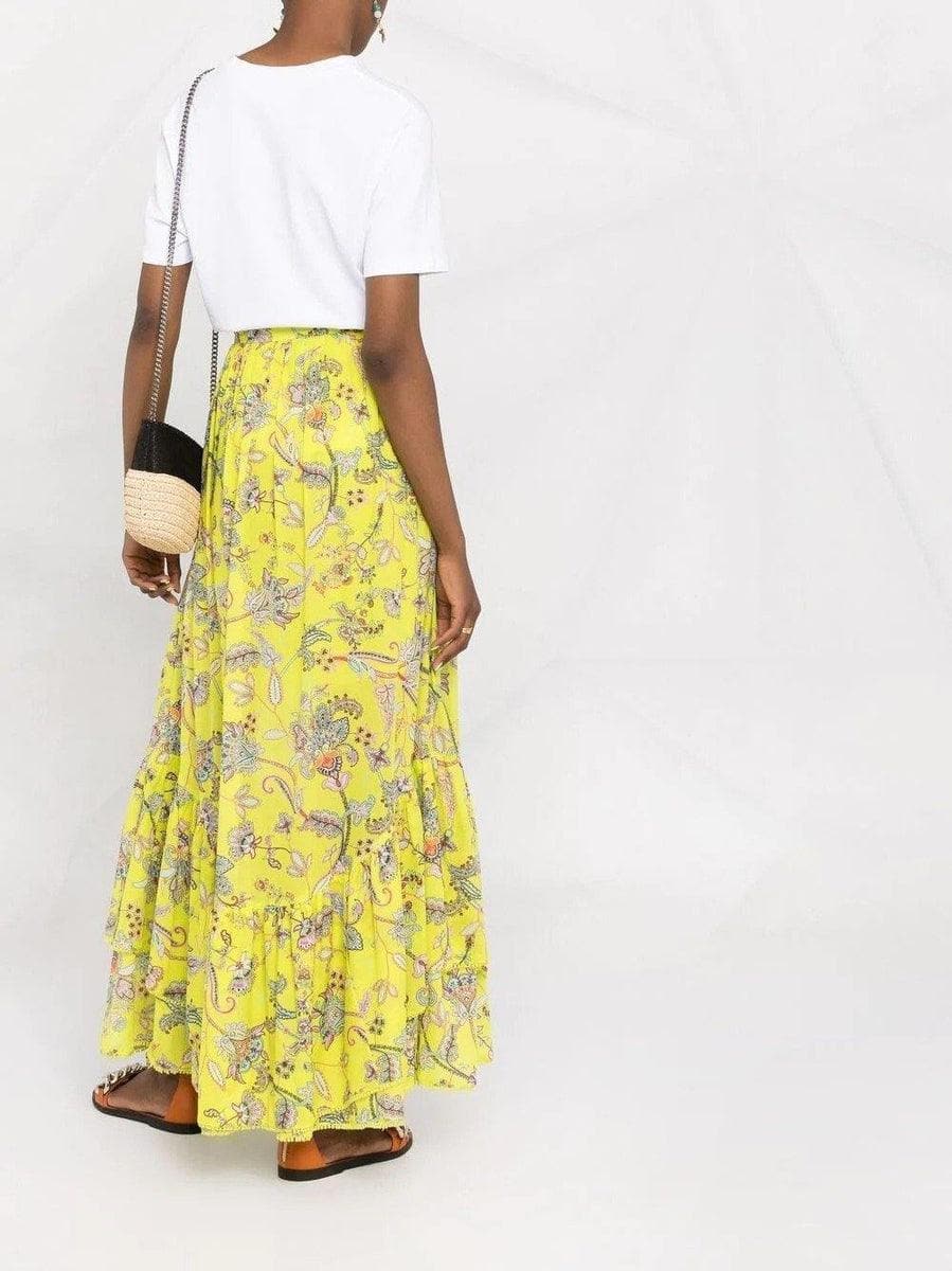 TWINSET - Gonna in cotone stampa floreale - Vittorio Citro Boutique