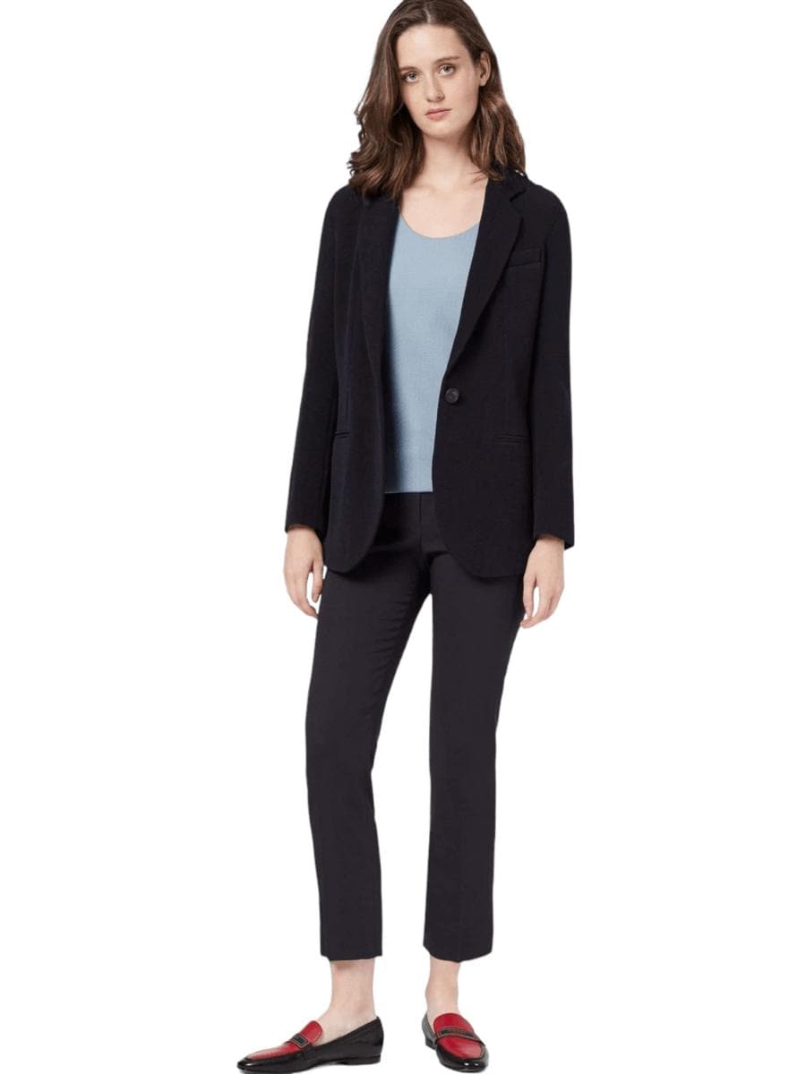 Maglia in tessuto barrè con motivo jacquard ad onde - Vittorio Citro Boutique