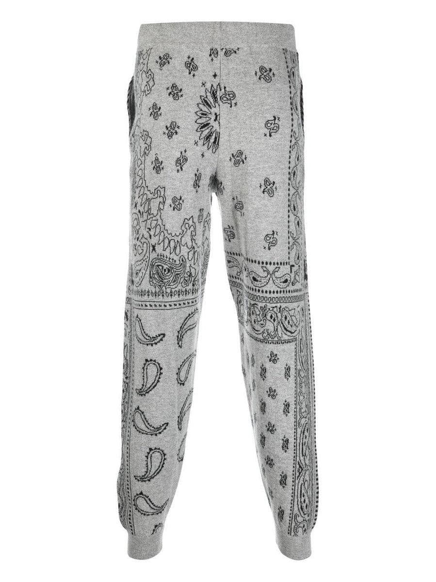 Pantaloni sportivi con stampa paisley - Vittorio Citro Boutique