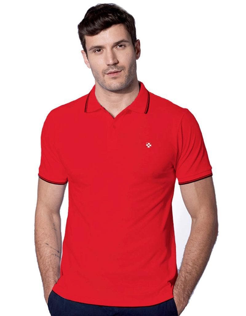 MC2 SAINT BARTH - Polo in piquet con logo St. Barth check - Vittorio Citro Boutique