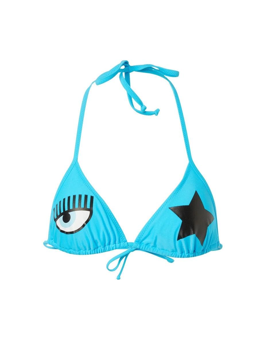 CHIARA FERRAGNI - Top bikini maxi logomania - Vittorio Citro Boutique