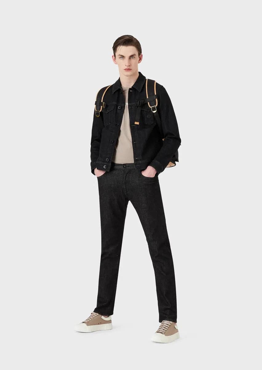 T-shirt in jersey Pima con stampa logo - Vittorio Citro Boutique