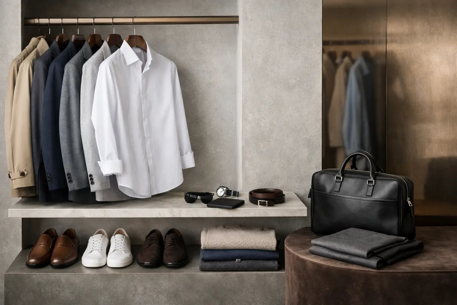 Esempio guardaroba business casual uomo
