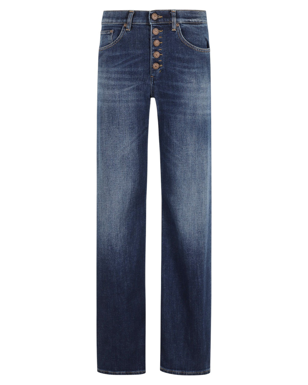 Jeans Jacklyn Donna Loose Fit in Denim Blu-Dondup-Jeans-Vittorio Citro Boutique